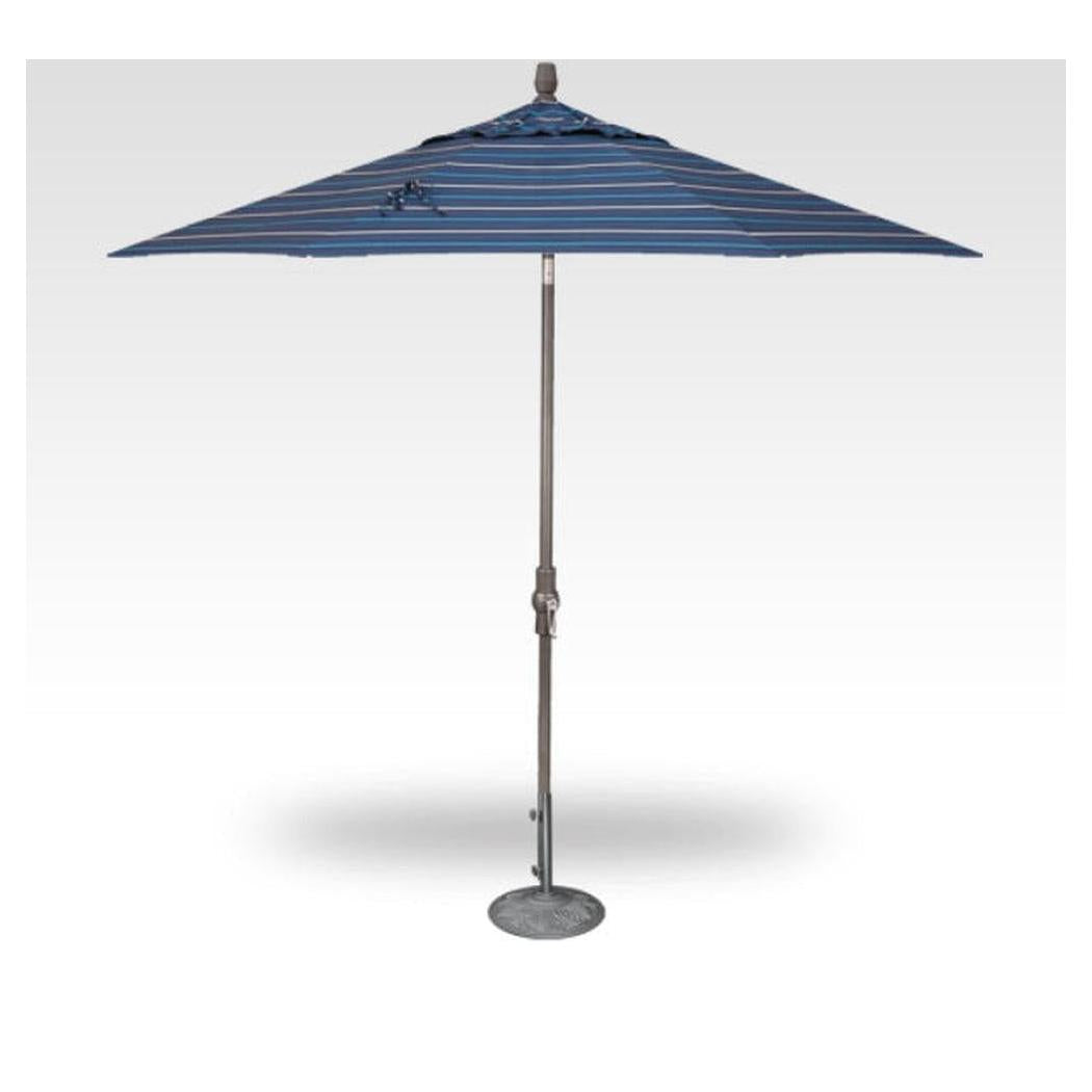 Parasol CARILO 2,75 m double aération avec inclinaison – anthracite