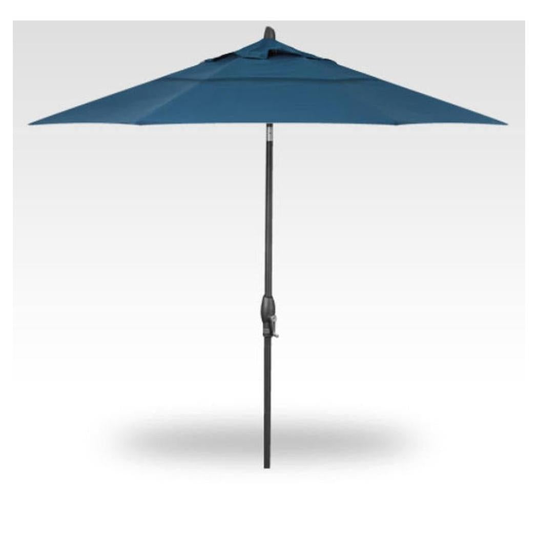 Parasol CARILO 2,75 m double aération à inclinaison automatique – anthracite