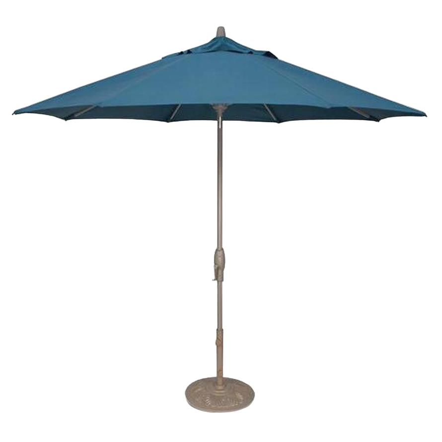 Parasol CARILO 2,75 m simple aération à inclinaison automatique – anthracite