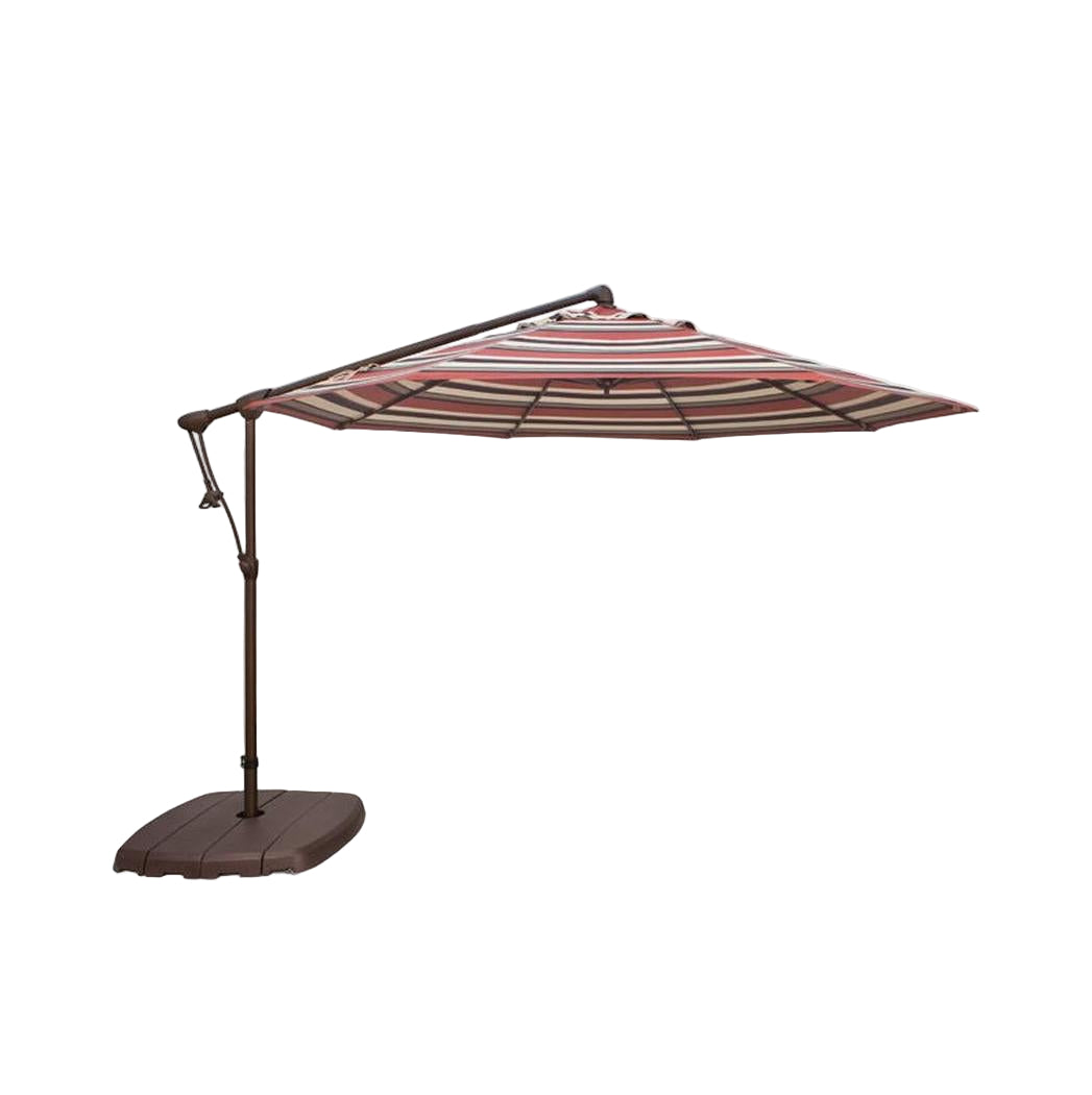 Offset parasol AG19 CARILO 3.05 m with single ventilation