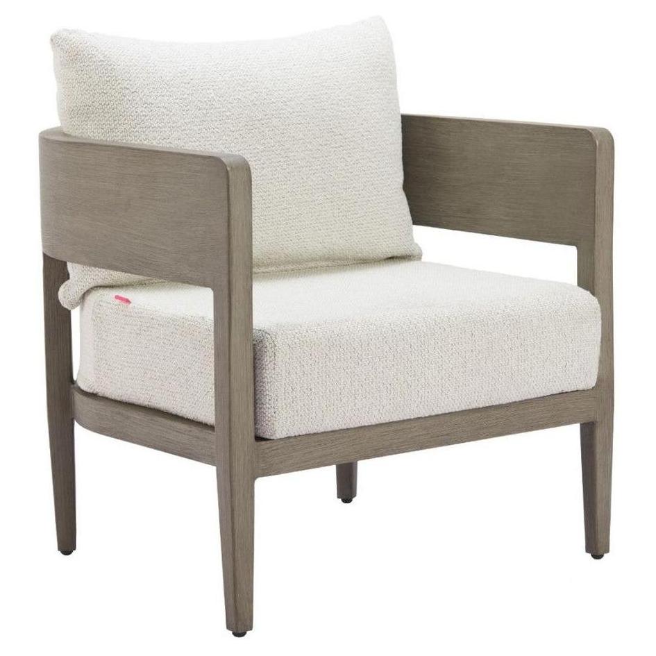 Fauteuil rembourré FABIOLA beige