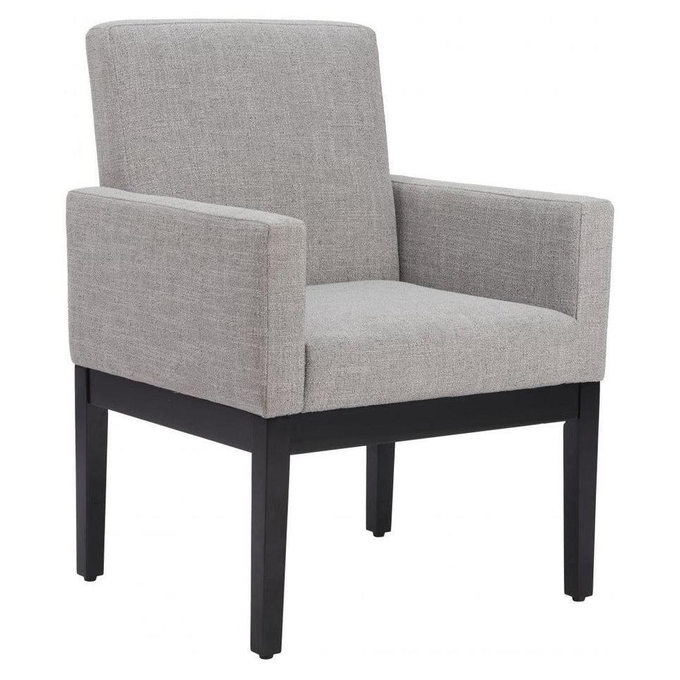 Chaise de comedor de metal acolchada GUADALUPE