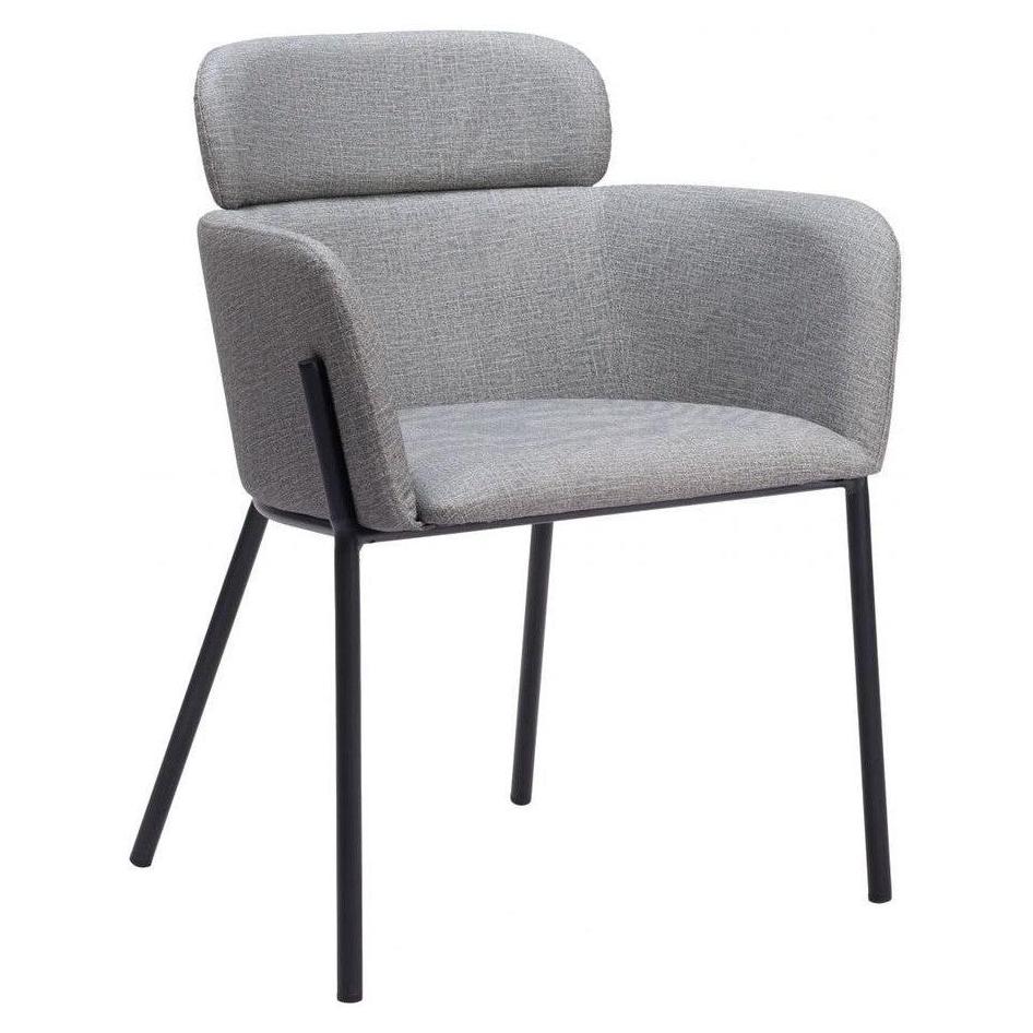 Upholstered dining chair DORIA