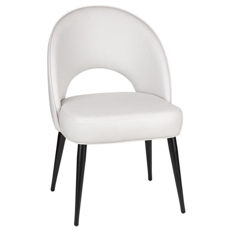 Custom Upholstered Dining Chair 196 with Backrest Cutout
