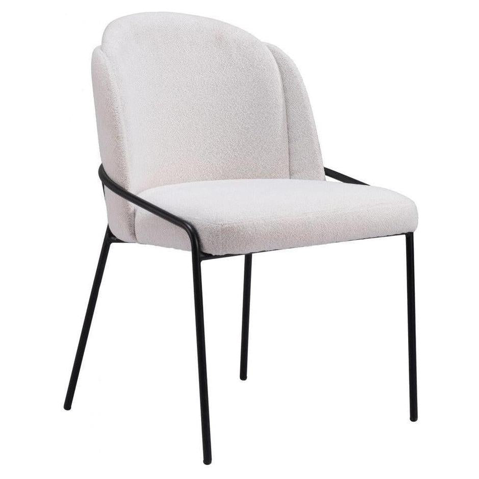 Chaise de salle à manger rembourrée DAOU