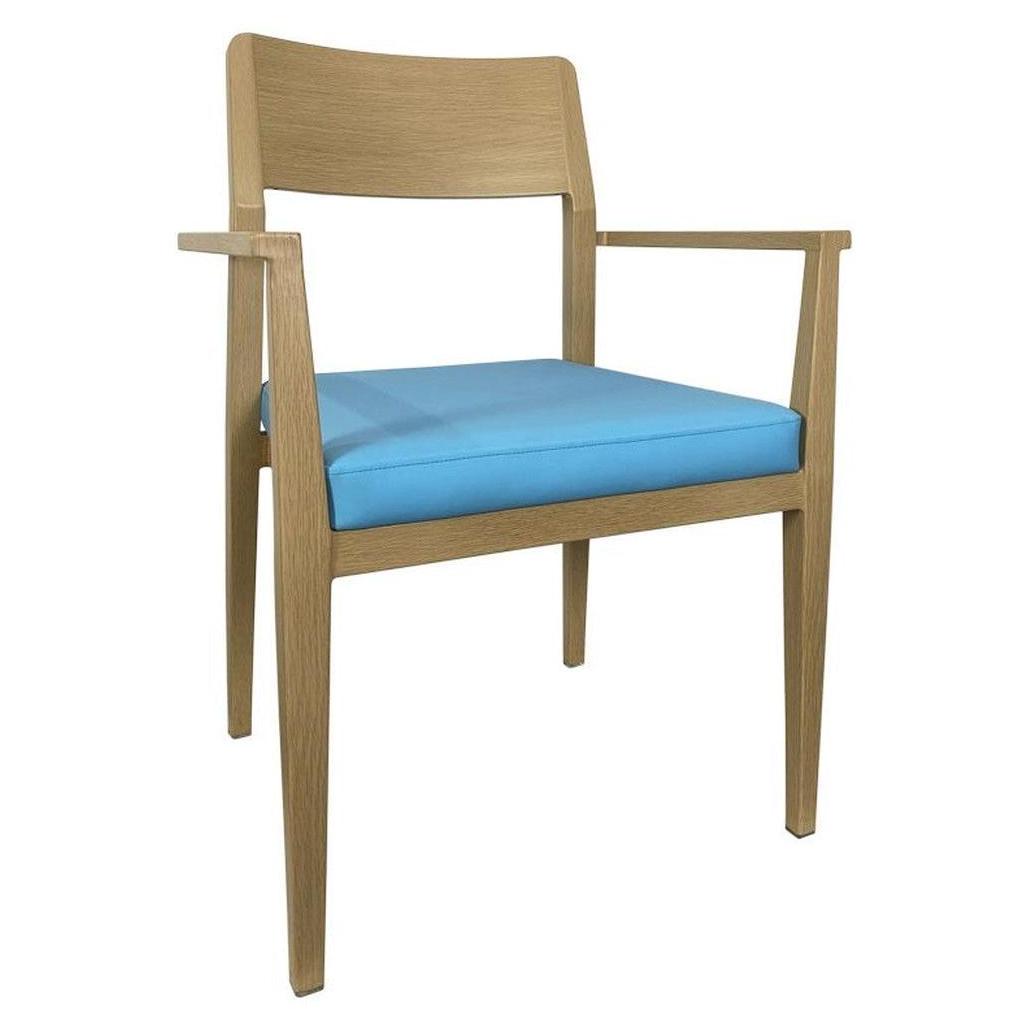 Fauteuil métal rembourré MATTOS