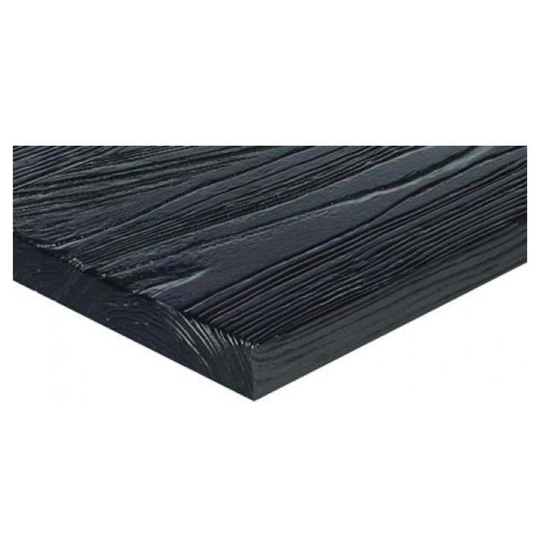 Tabletops in recycled solid black wood