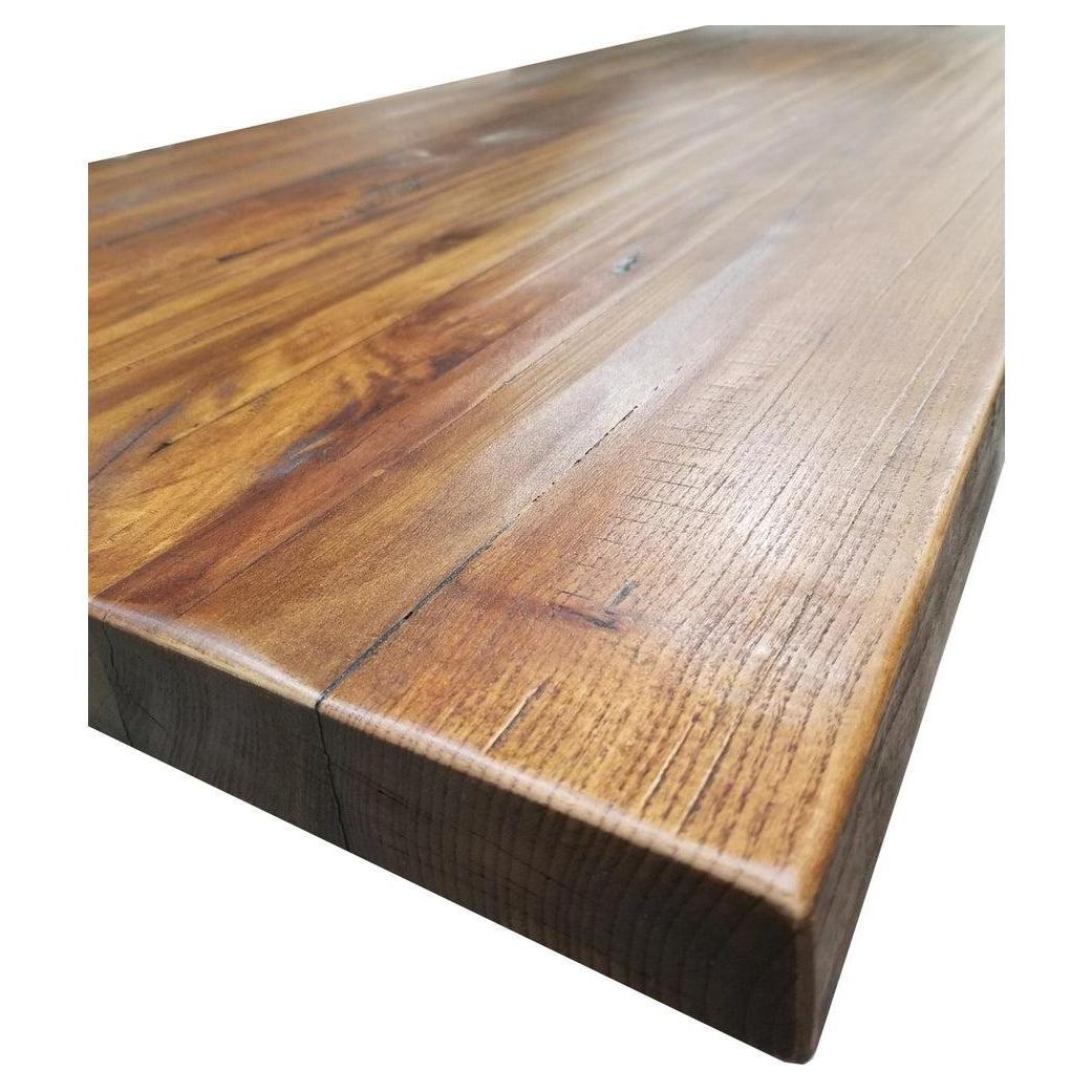 Bar tables made of solid recycled wood - width 24"