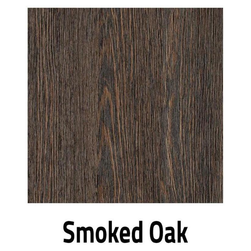 Plateaux de table manufacturés Backwoods – finition chêne fumé