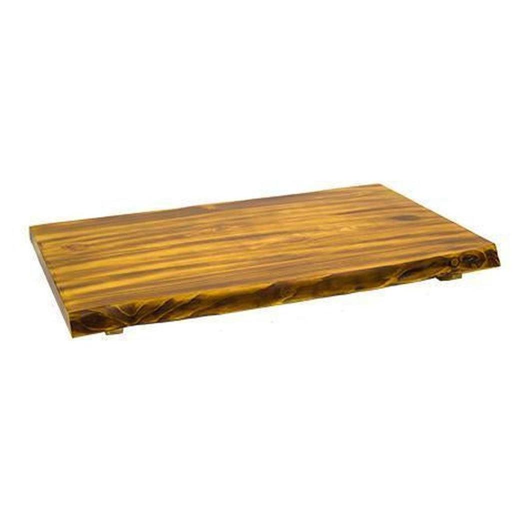 Tabletops in naturally aged pine