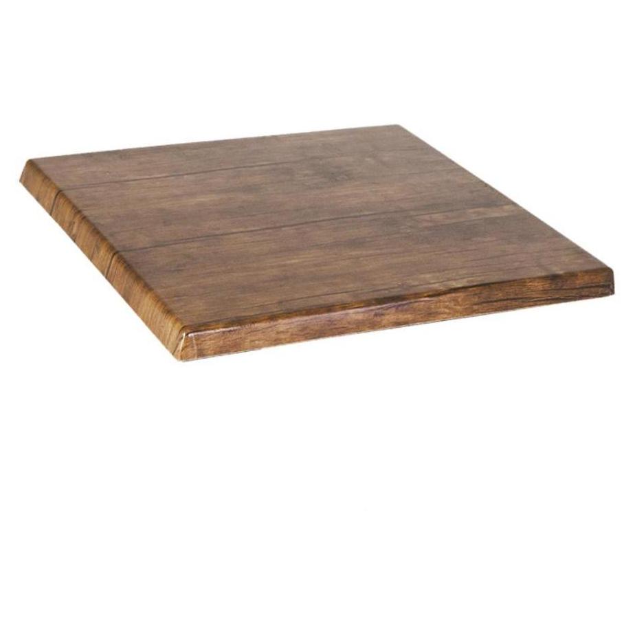 Plateaux de table compression moulée finition noyer – épaisseur 1-3/8"