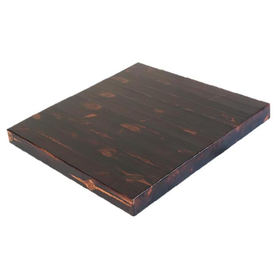 Tabletops in dark pine