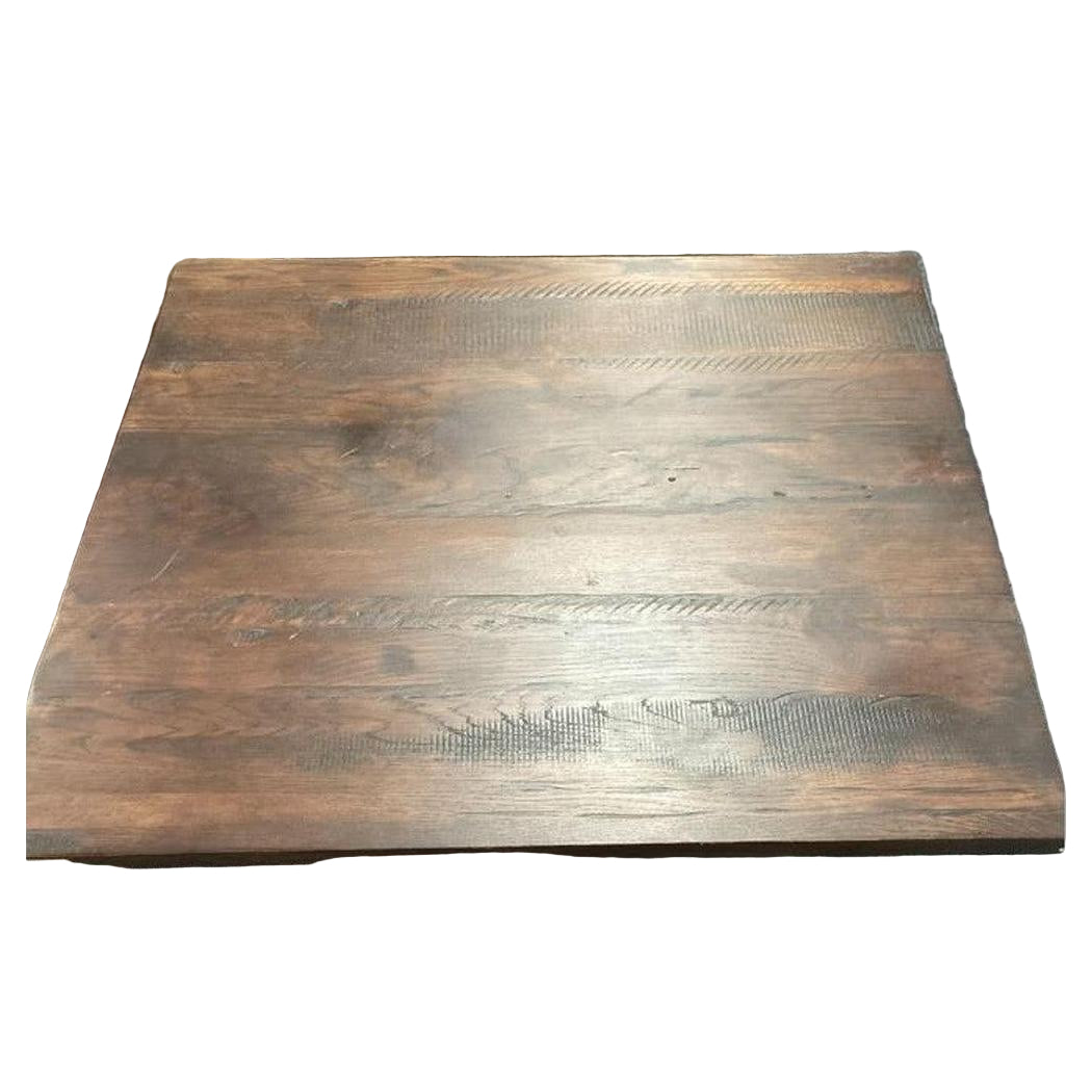 Tabletops in aged oak