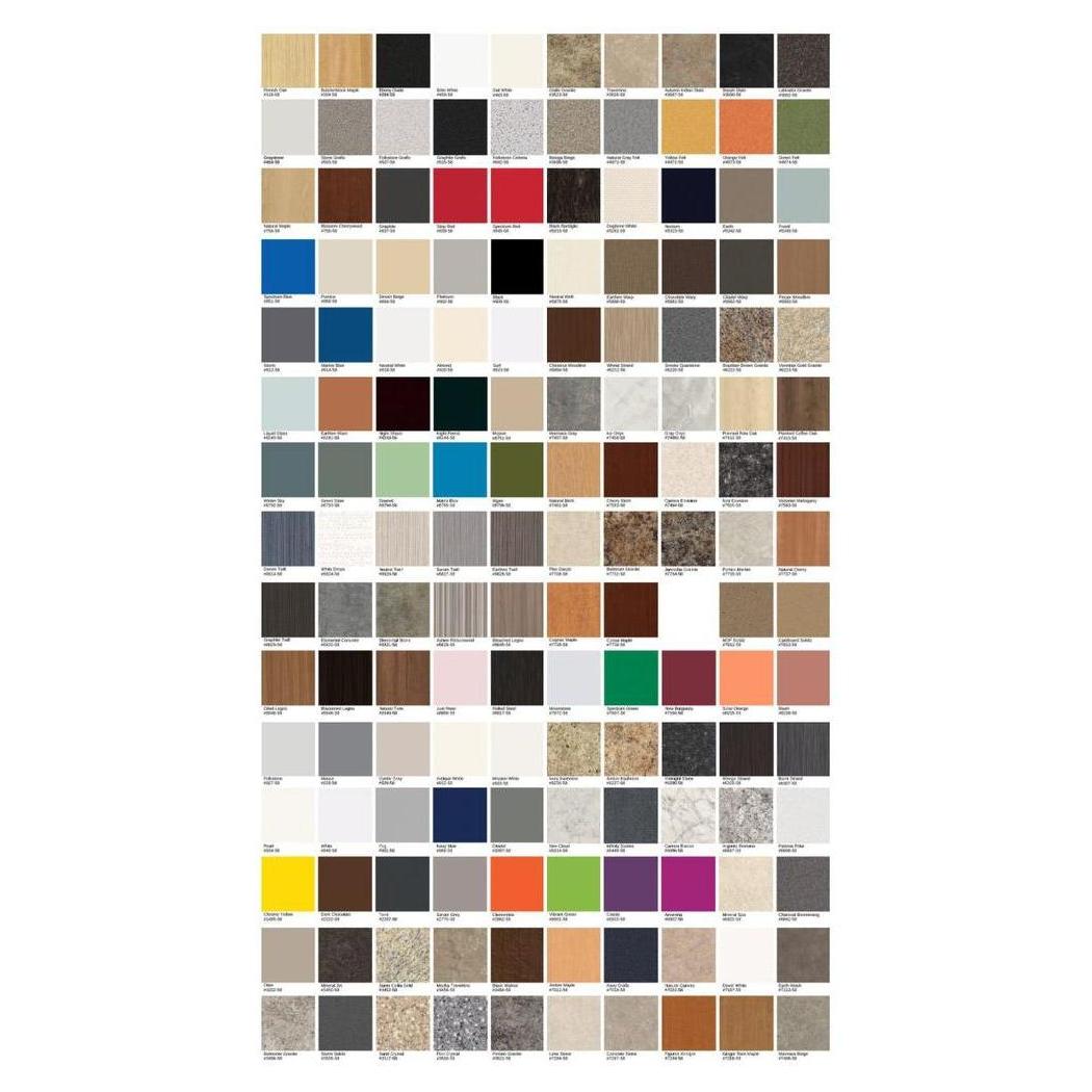 Plateaux de table avec chant bois overlay E