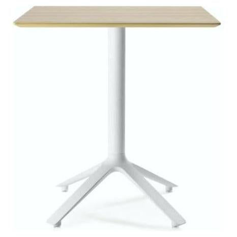 Table carrée en bois EEX hauteur repas