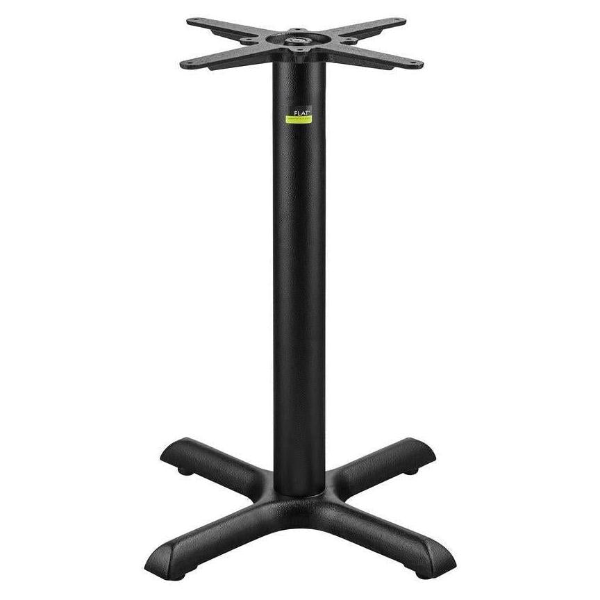 Base de table extérieure FLAT Equalizer KX22 noire galvanisée hauteur repas en X