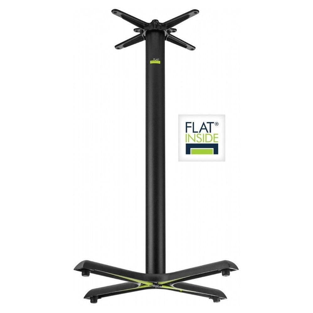 Base de table AUTO-ADJUST KX30 noire hauteur comptoir en X