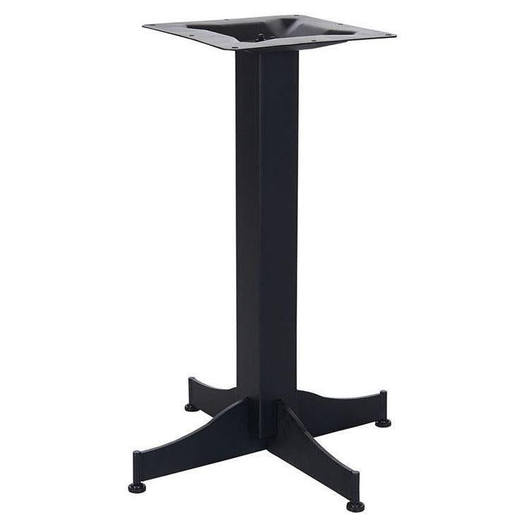 Base de table ALBANE en acier embouti en X