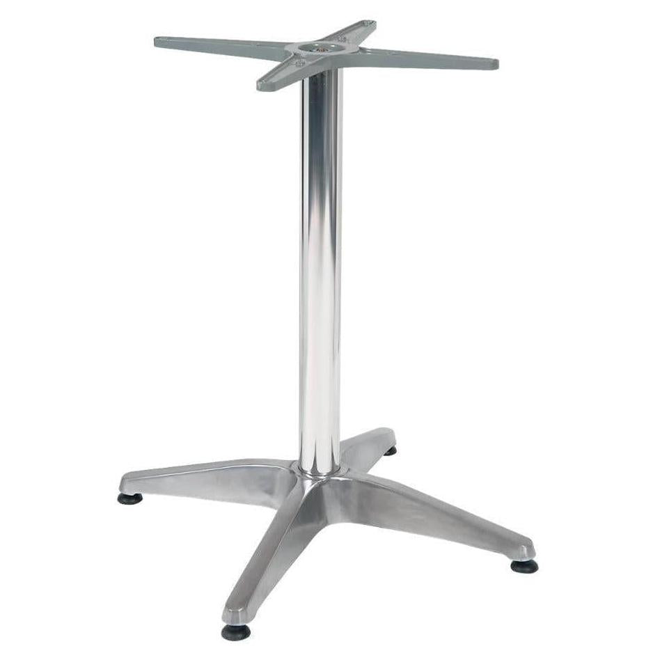Aluminum lightweight table base