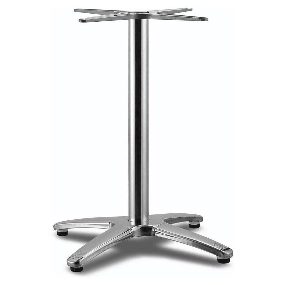 Aluminum X-shaped dining table base