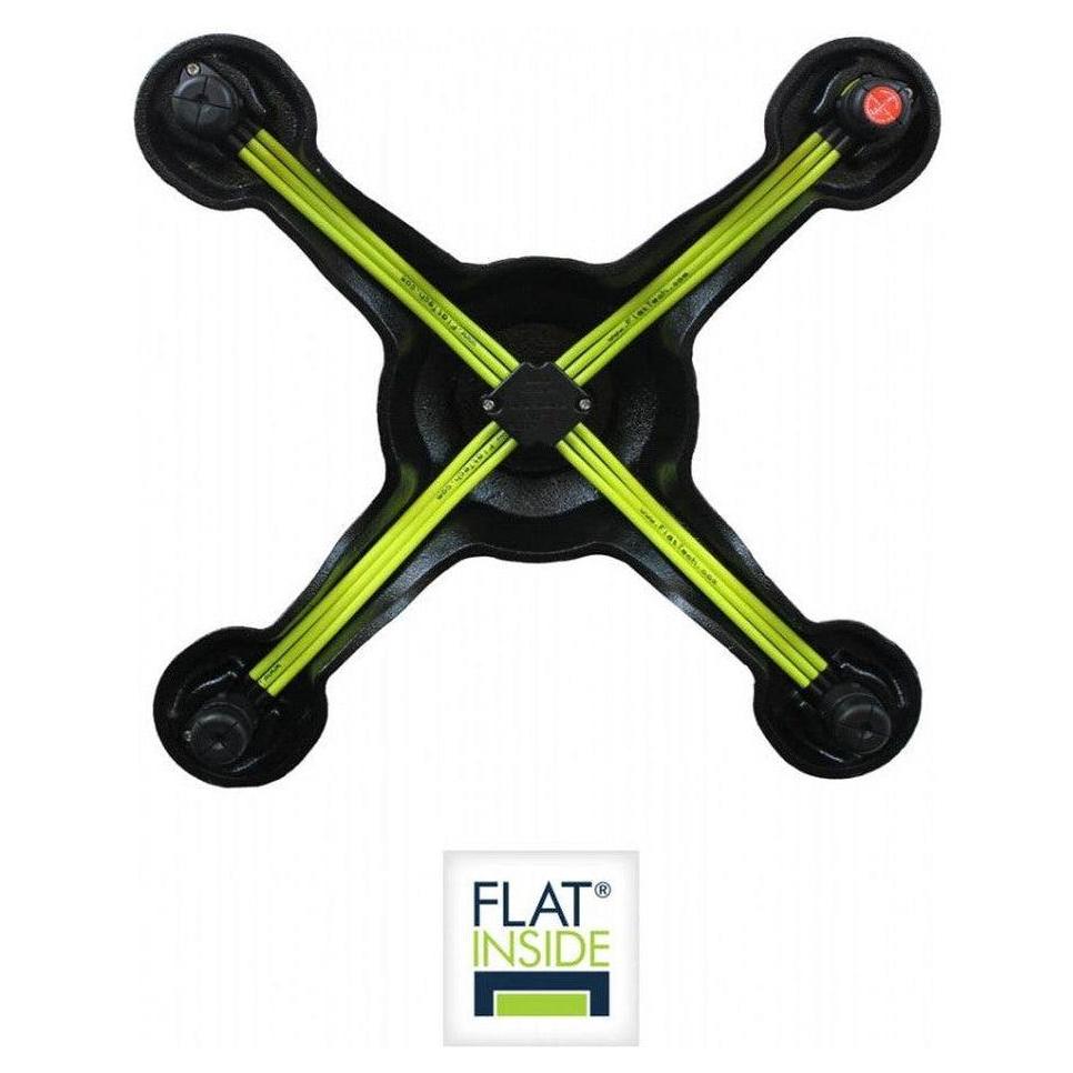 Base de table AUTO-ADJUST PX23 noire ornementale hauteur bar en X