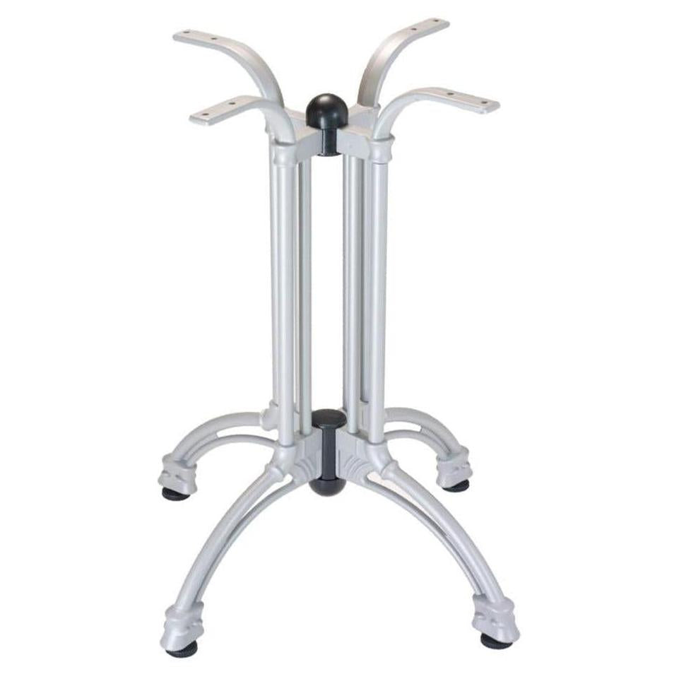 Ornamental outdoor aluminum dining table bases