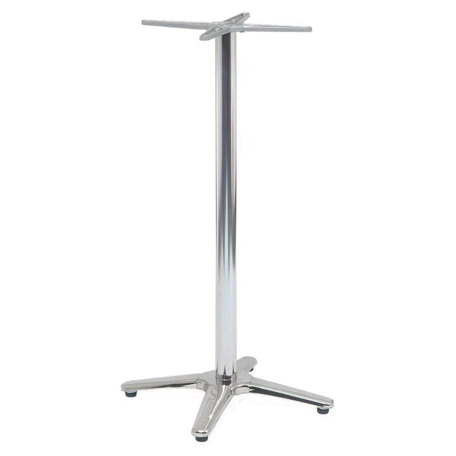 Base de table aluminium hauteur bar