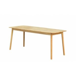 Table Rundetarn 180 x 75 cm en bois (naturel)