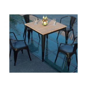 Armchair Bleex EK LIMITED in black steel