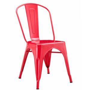 Chaise Bleex EK LIMITED en acero (rojo)