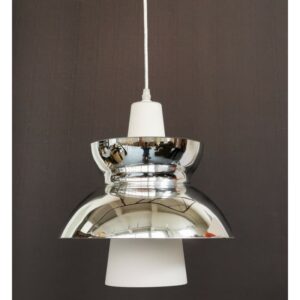 Suspension Stilhed in silver metal finish