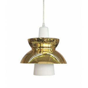 Suspension Stilhed in golden metal finish