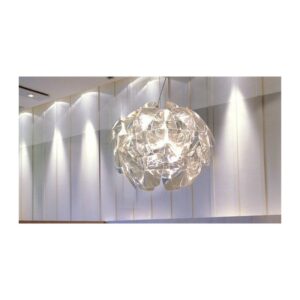 Clear acrylic hanging shelf