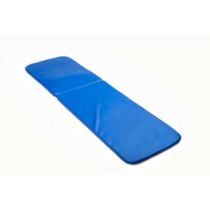 Coussin Samlex rembourré pour transat, revêtement en tissu bleu