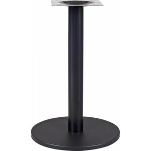 Piètement de table Moema, base ronde Ø 43 cm, hauteur 72 cm, finition noire
