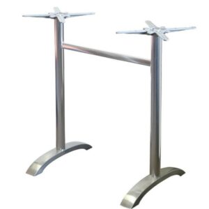 Piètement de table Palerma 108RT haut, structure rectangulaire en aluminium