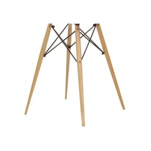 Piètement de table Sterjne-W à 4 pieds en bois