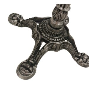 Base de mesa Dal 72 de hierro fundido de 4 ramas, estilo retro, altura 72 cm