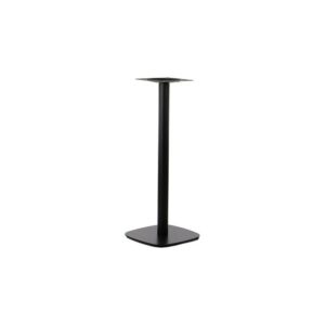 Table leg Rodnet 110, square base 45 × 45 cm, height 110 cm, black finish