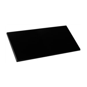 Table top Werzalit-SM, dimensions 110 × 70 cm, finish Black 55