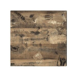 Table top Werzalit-SM, dimensions 110 × 70 cm, finish Faxe 122