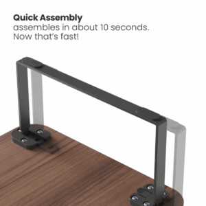 Rehausseur écran et ordinateur portable en bois Brateck à installation rapide – STB-111-02