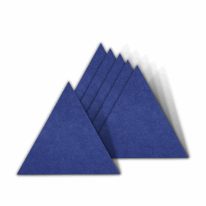Decorative triangular PET wall acoustic panel