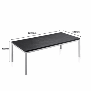 Table d’appoint Granada rectangulaire en bois – design épuré