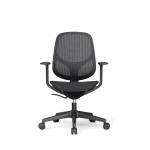 Chaise de bureau Sendai ergonomique en maille à dossier mi-haut