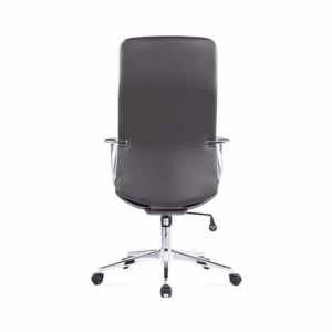 Silla de oficina Volos de cuero - respaldo alto