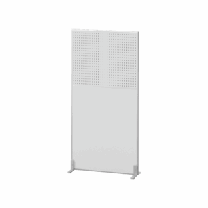 ZuidasC mobile office partition panel with integrated whiteboard