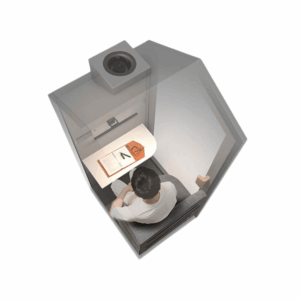 Acoustic office booth Kirchberg Home Office - phone booth format