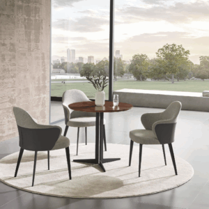 Lounge armchair Angel in fabric