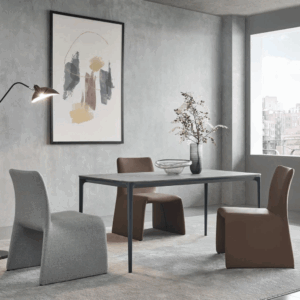 Dining chair Glove in leather - designer creation